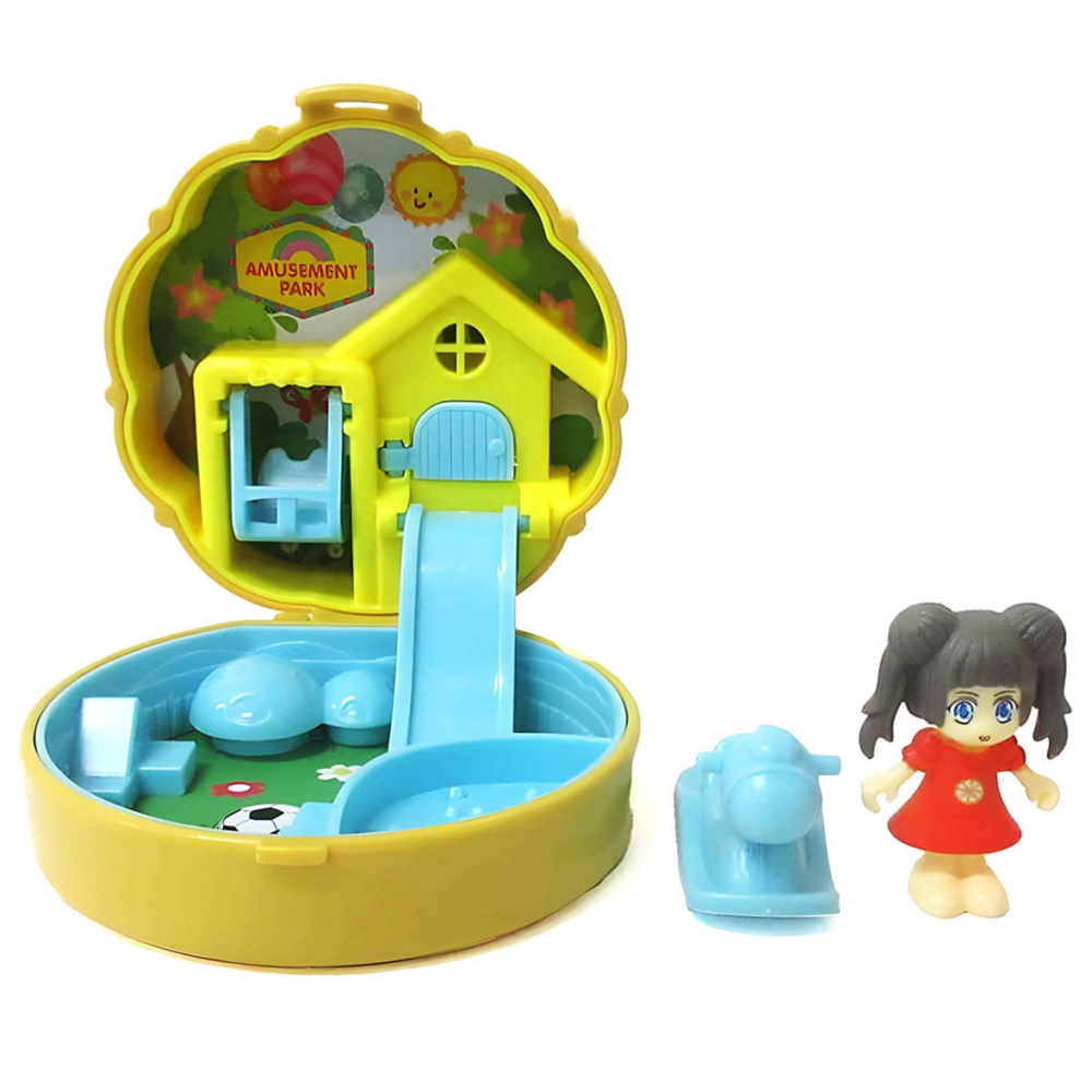 NessiWorld Taşınabilir Dollhouse Figür Sürpriz Paket
