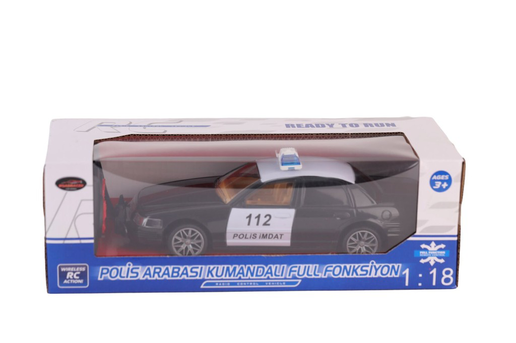 Nessiworld TC-125P KUTULU UZ KUM PİLLİ POLİS ARABA