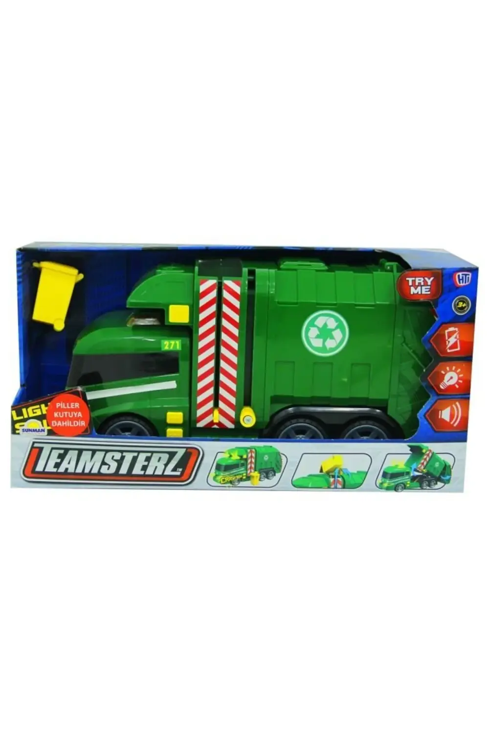 Nessiworld Teamsterz Çöp Kamyonu