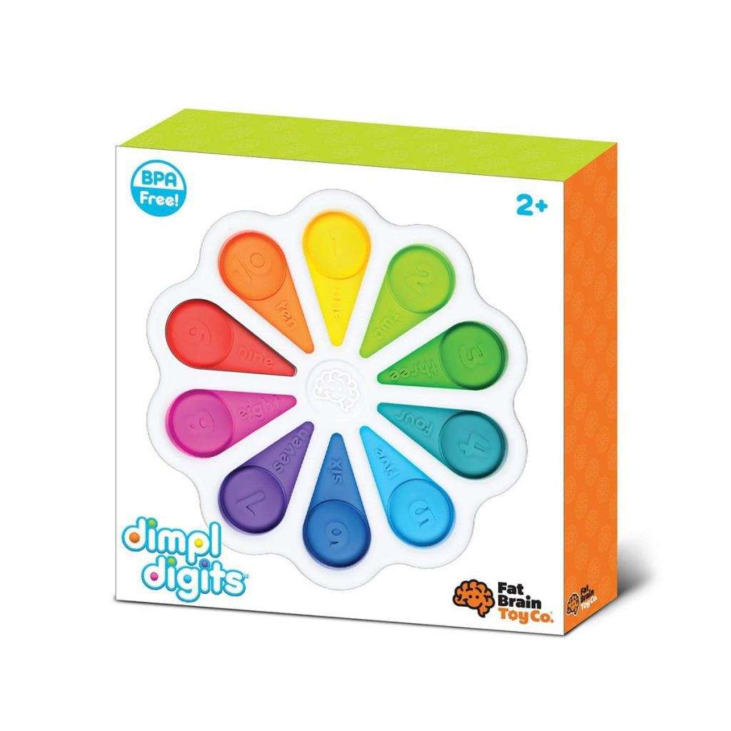 Nessiworld TFB275 Fat Brain Toys, Dimpl Rakamlı Duyu Düğmeleri