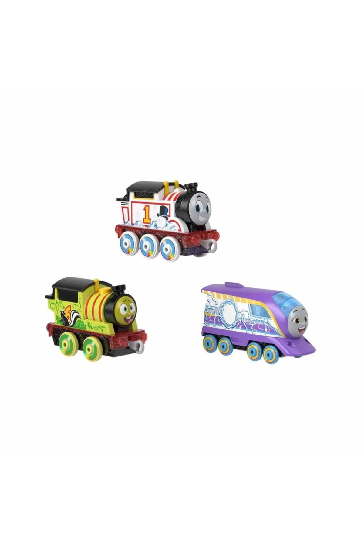 Nessiworld Thomas ve Arkadaşları Renk Değiştiren Küçük Trenler 3'lü Paket
