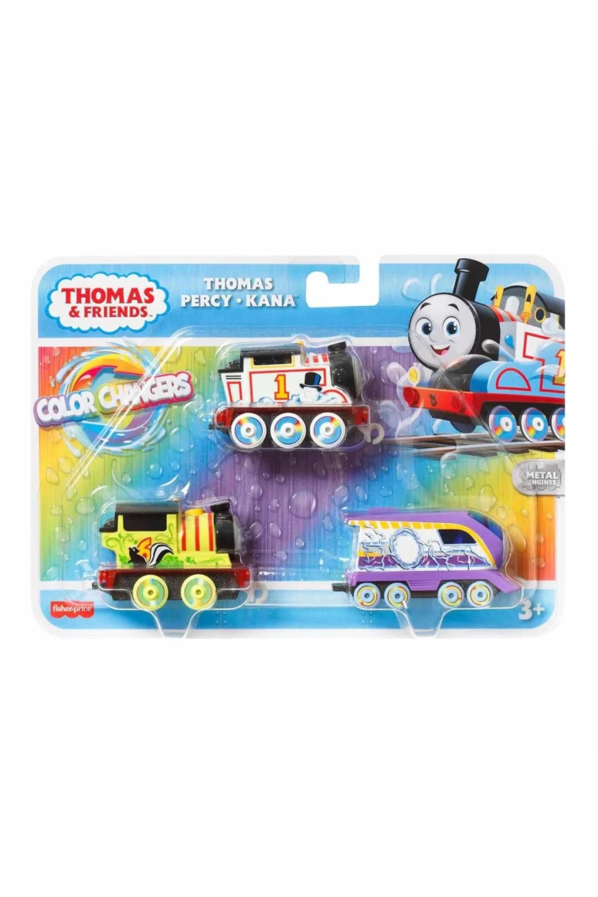 Nessiworld Thomas ve Arkadaşları Renk Değiştiren Küçük Trenler 3'lü Paket