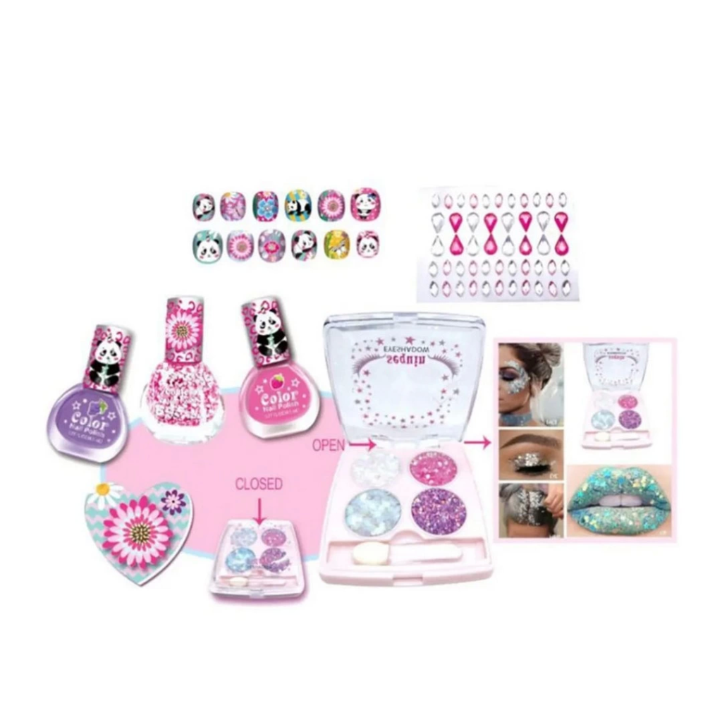 Nessiworld Tokidas Bling Makyaj Güzellik Tırnak Paketi