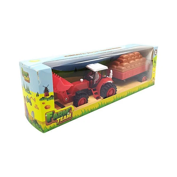 Nessiworld Toysan Dozer Römorklu Traktör TOY-80 Nessiworld Toysan Dozer Römorklu Traktör TOY-80