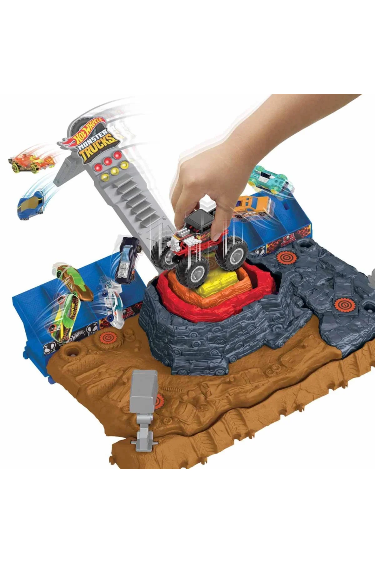 NessiWorld Truck Muhteşem Çarpışma Arenası Oyun Seti HNB96