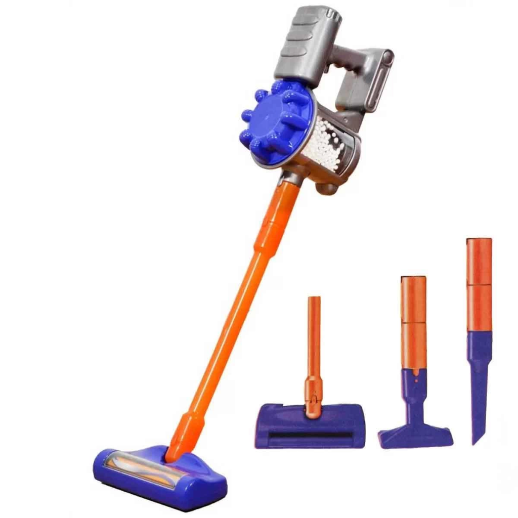 NessiWorld Vacuum Cleaner Pilli Kablosuz Oyuncak Dikey Elektrik S