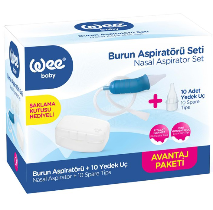 Nessiworld Wee Baby Burun Aspiratörü Seti 945 Nessiworld Wee Baby Burun Aspiratörü Seti 945