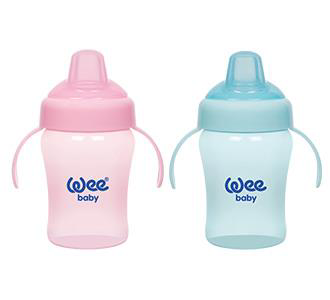 Nessiworld  Wee Baby Colorful Akıtmaz Kulplu Antikolik Bardak 240
