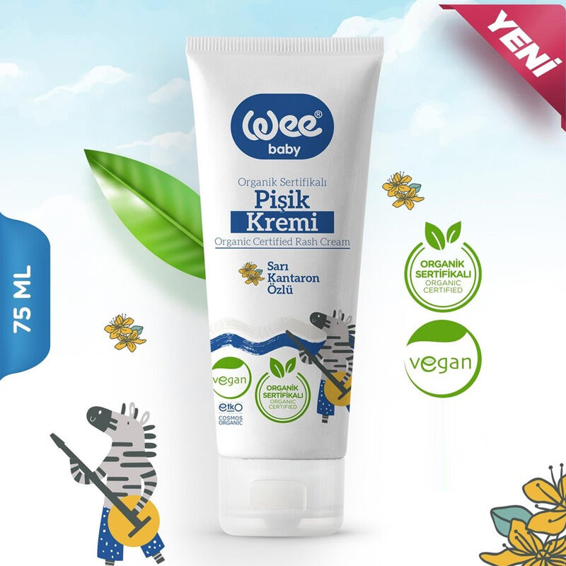 Nessiworld Wee Baby Bebek Pişik Kremi 75 ml Nessiworld Wee Baby Bebek Pişik Kremi 75 ml