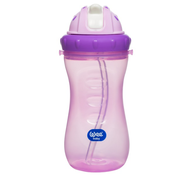 Nessiworld Wee Baby Renkli Pipetli Bardak 340ml 761 Nessiworld Wee Baby Renkli Pipetli Bardak 340ml 761