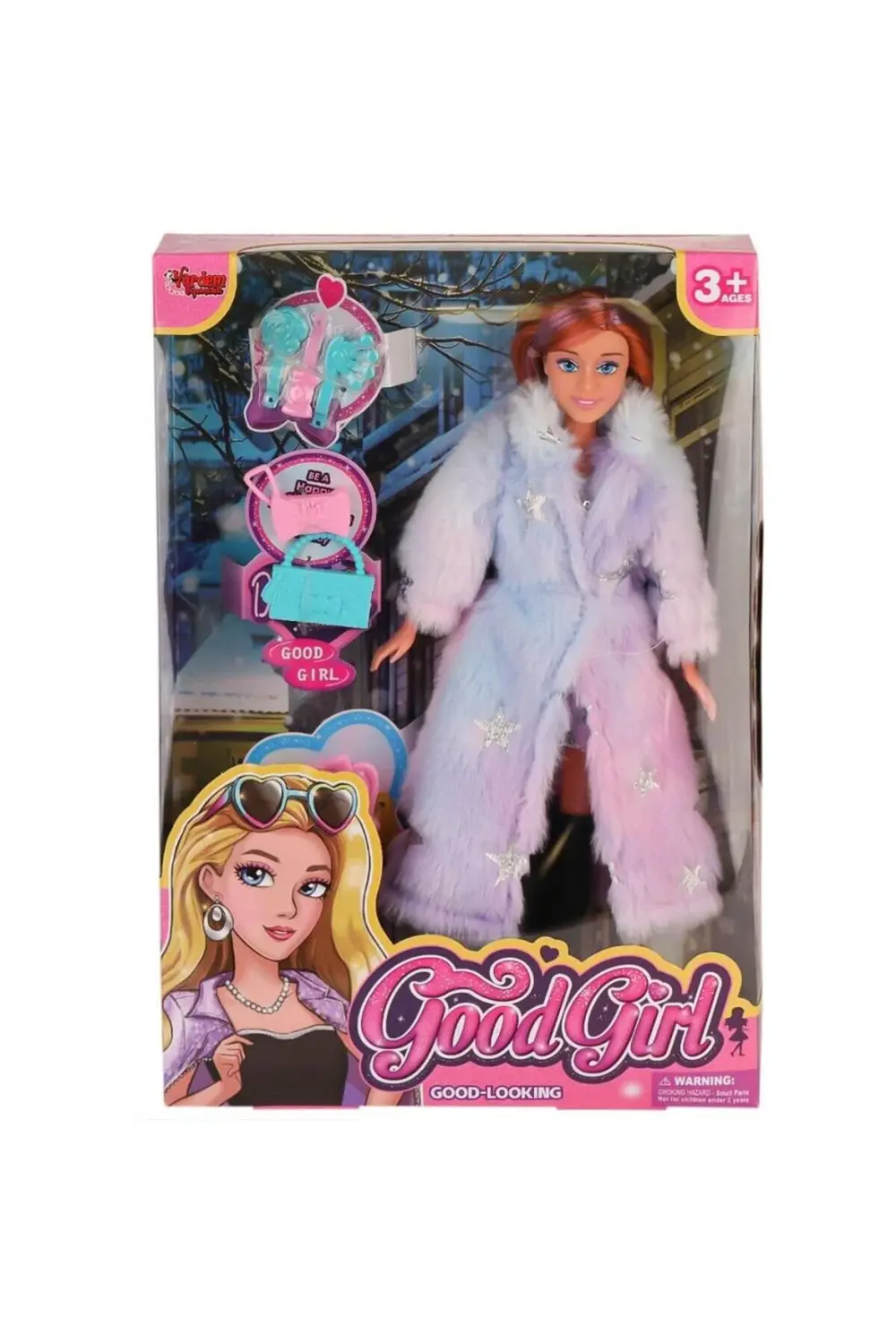 Nessiworld WG-66768 Aksesuralı Kürklü Bebek 29 cm - Vardem Oyunca