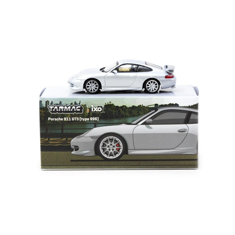 NessiWorld Works X iXO Models 1/64 Porsche 911 GT3 (type 996) Sil NessiWorld Works X iXO Models 1/64 Porsche 911 GT3 (type 996) Sil