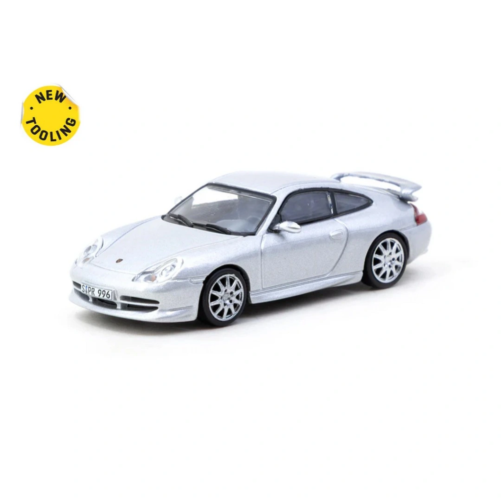 NessiWorld Works X iXO Models 1/64 Porsche 911 GT3 (type 996) Sil NessiWorld Works X iXO Models 1/64 Porsche 911 GT3 (type 996) Sil