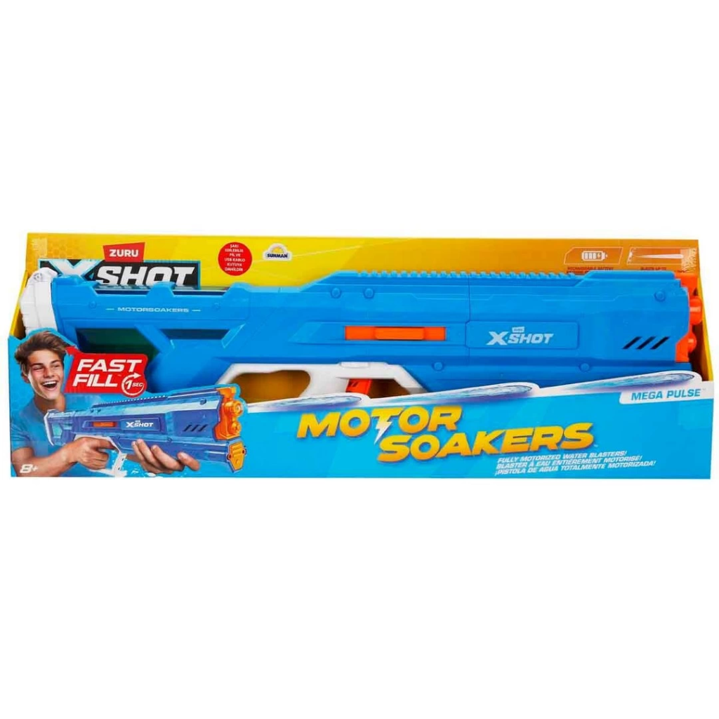 Nessiworld X-Shot Fast-Fill Motor Soakers Mega Pulse Su Tabancası