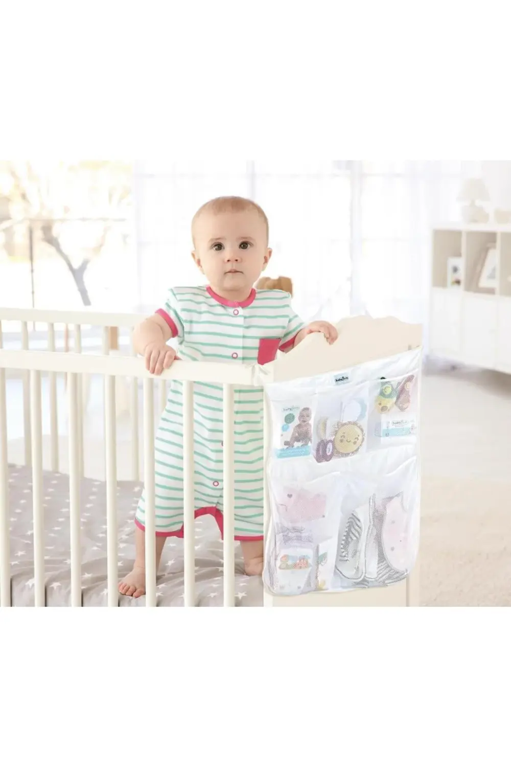 Nessiworld Yatak Başı Organizer 555 Beyaz