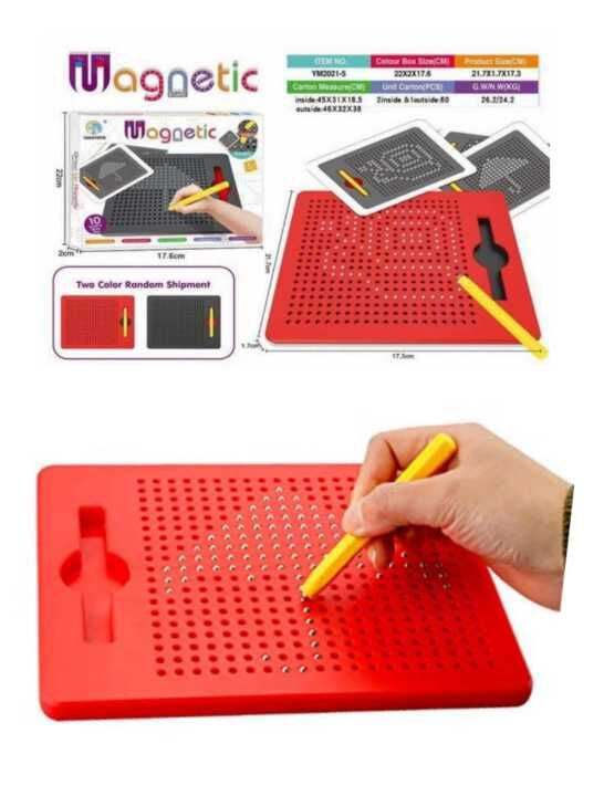 Nessiworld YM2021-5 380 METAL TOPLU ÖRNEK KARTLI MAGNETİC BOARD K