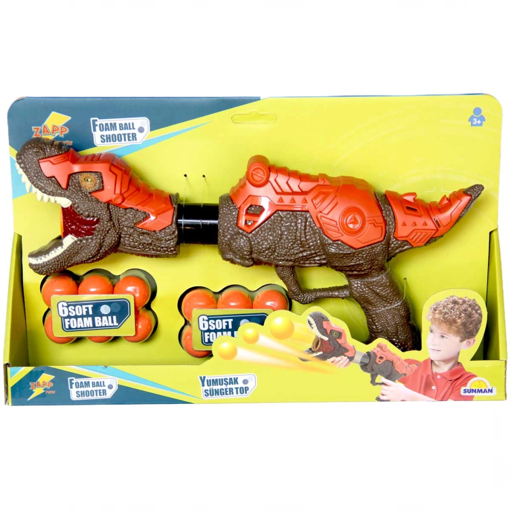 Nessiworld Yumuşak Sünger Top Atan Dinozor Oyuncak Nessiworld Yumuşak Sünger Top Atan Dinozor Oyuncak