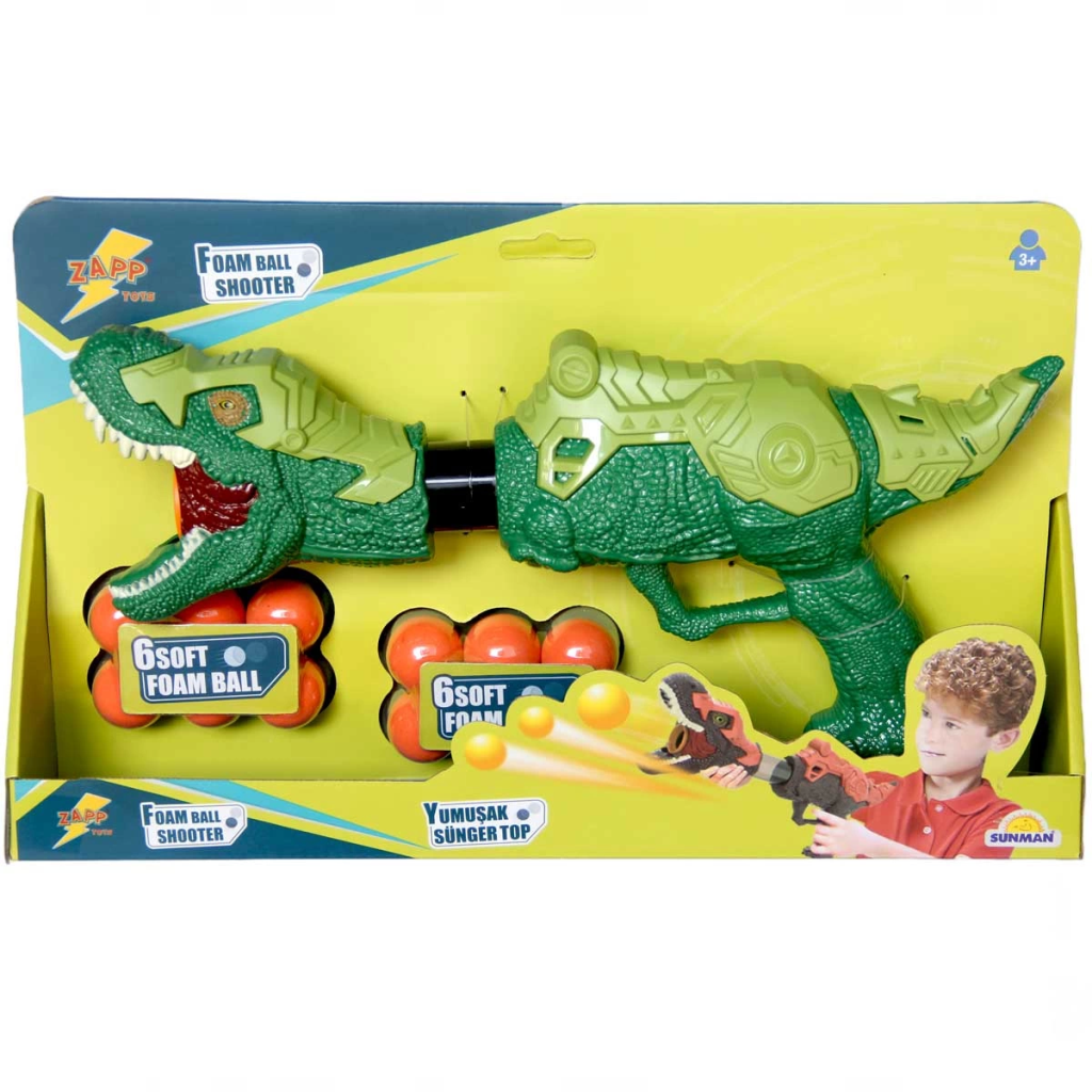 Nessiworld Yumuşak Sünger Top Atan Dinozor Oyuncak Nessiworld Yumuşak Sünger Top Atan Dinozor Oyuncak