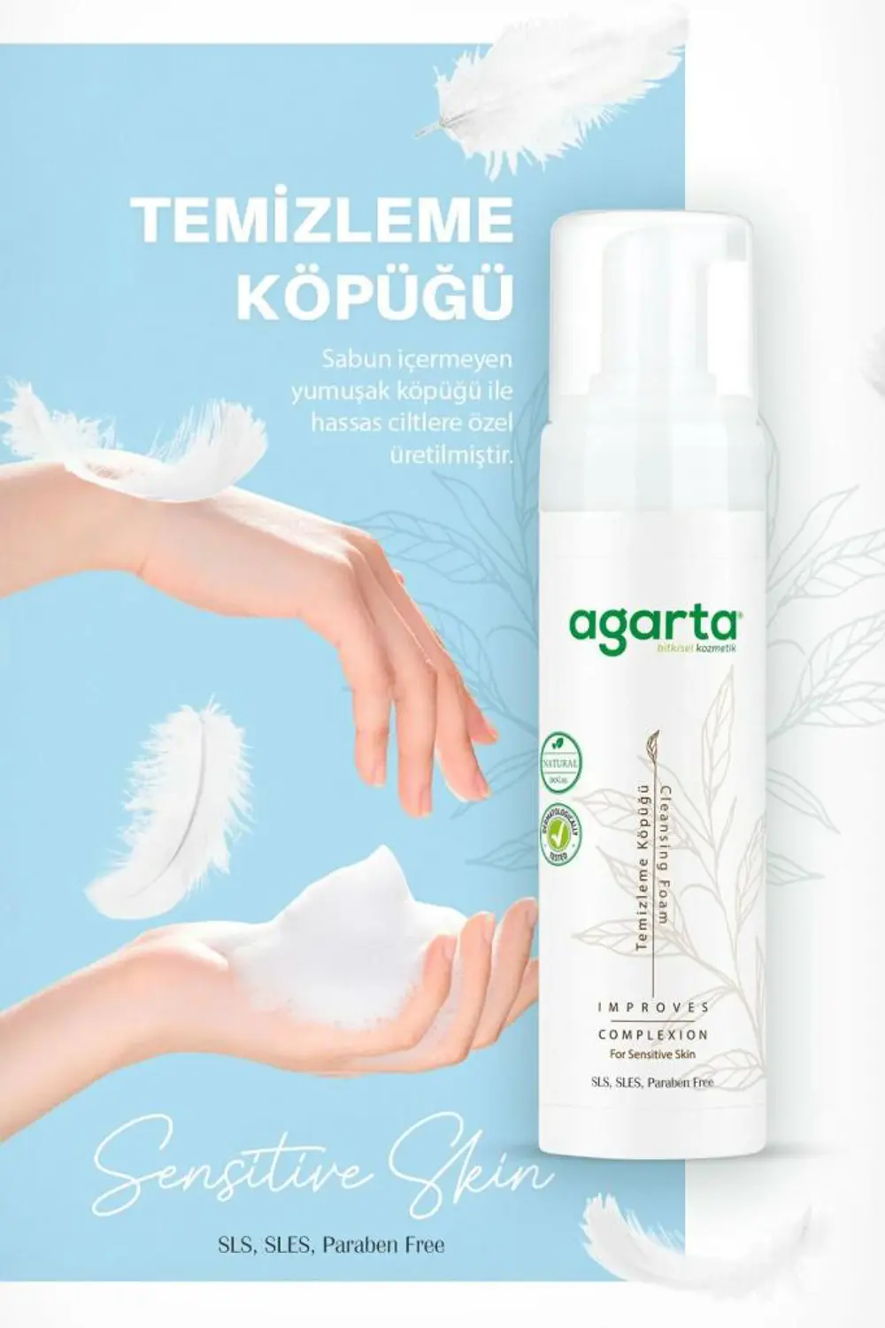 NessiWorld Yüz Temizleme Köpüğü 225 ml