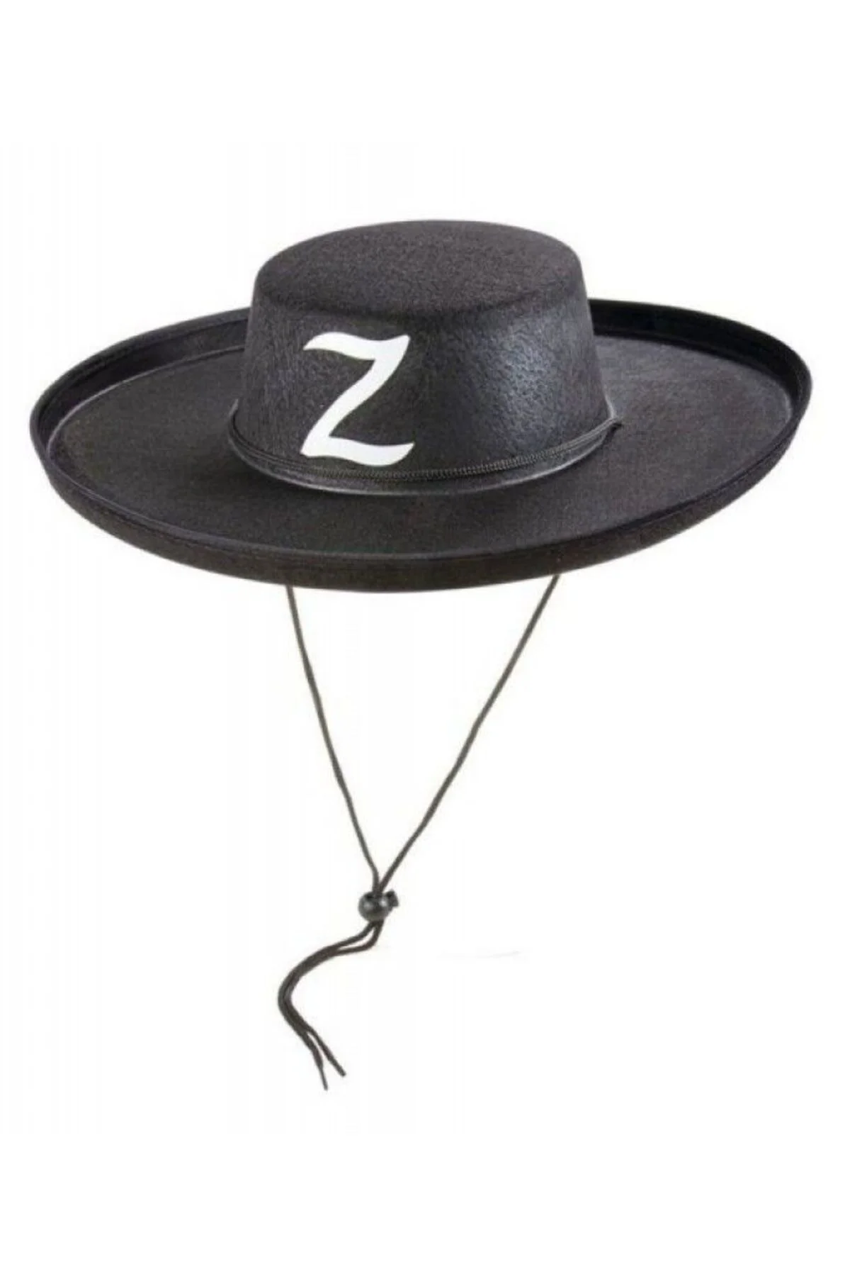 Nessiworld Z Logolu Yetişkin Boy Bağcıklı Zorro Şapkası