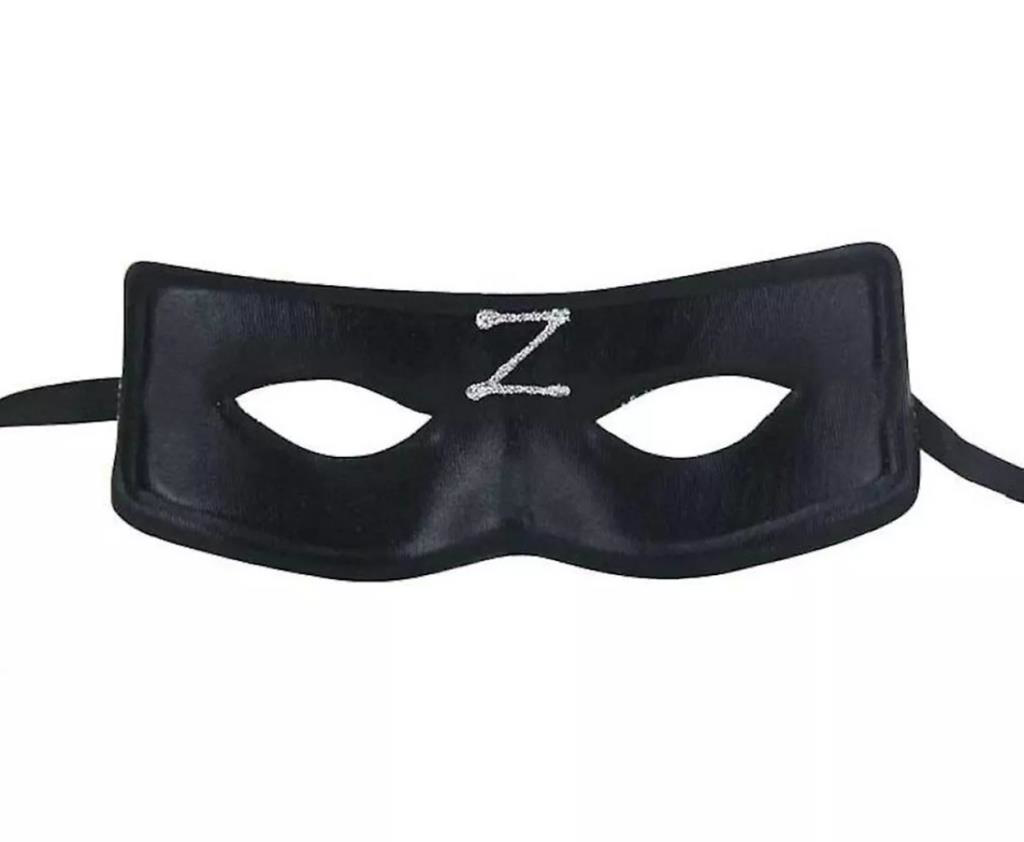 Nessiworld Zorro Maskesi Arkadan Lastikli Z Baskılı Nessiworld Zorro Maskesi Arkadan Lastikli Z Baskılı
