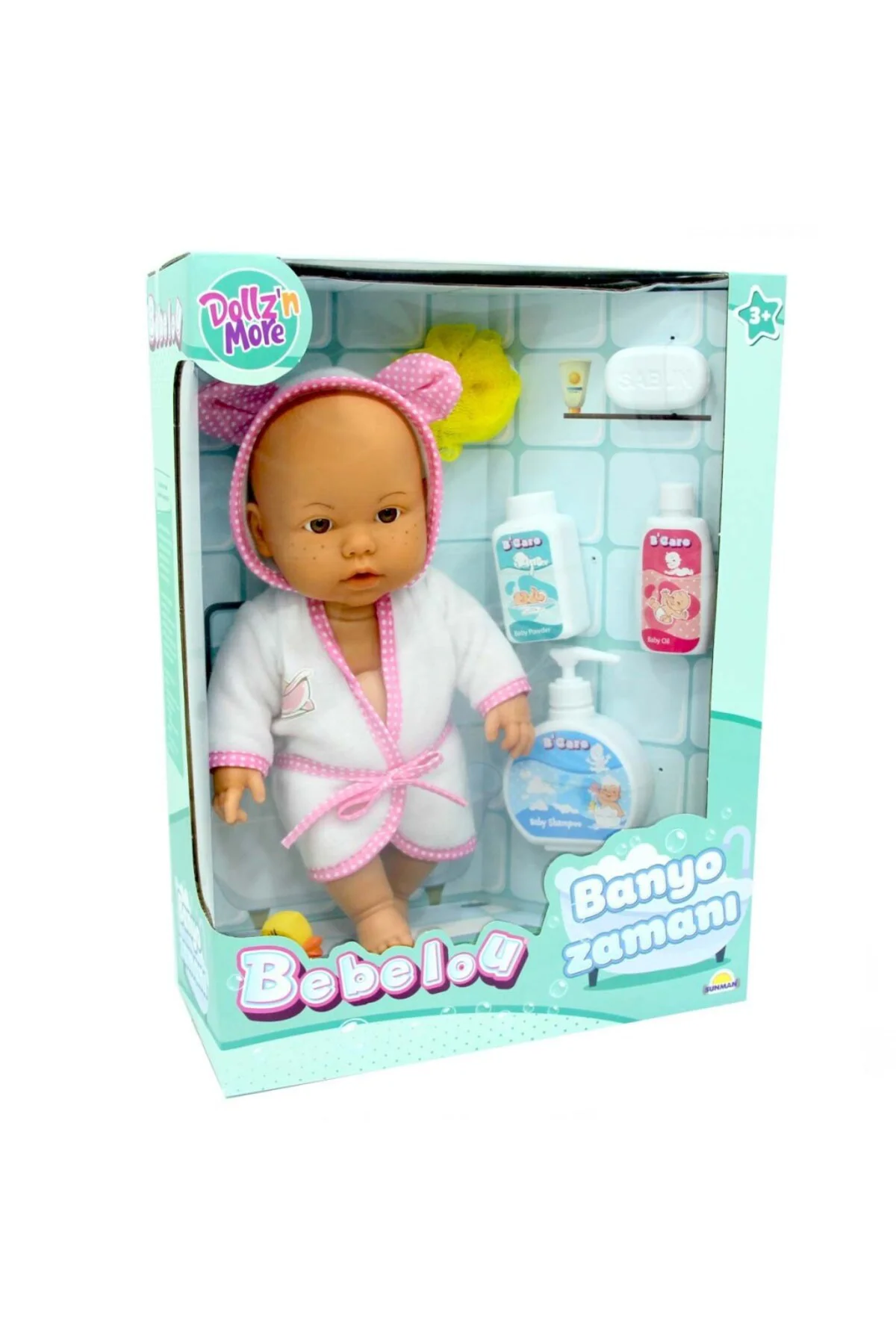 NessiWorldman Bebelou Banyo Zamanı Bebek