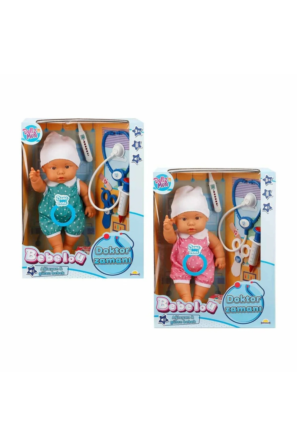 NessiWorldman Bebelou Doktor Zamanı Bebek