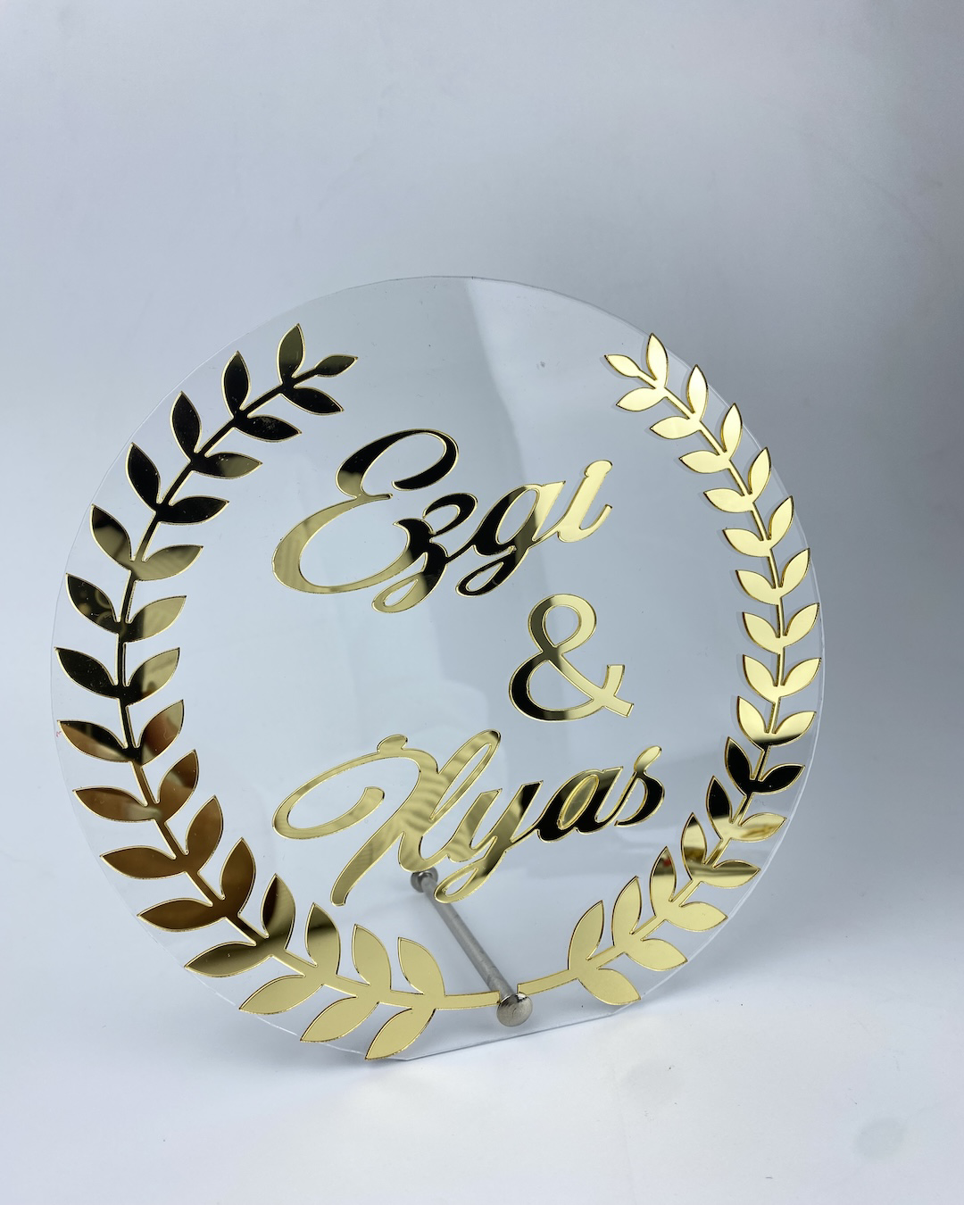 Nest Yapraklı Pleksi İsimlik Nest Yapraklı Pleksi İsimlik