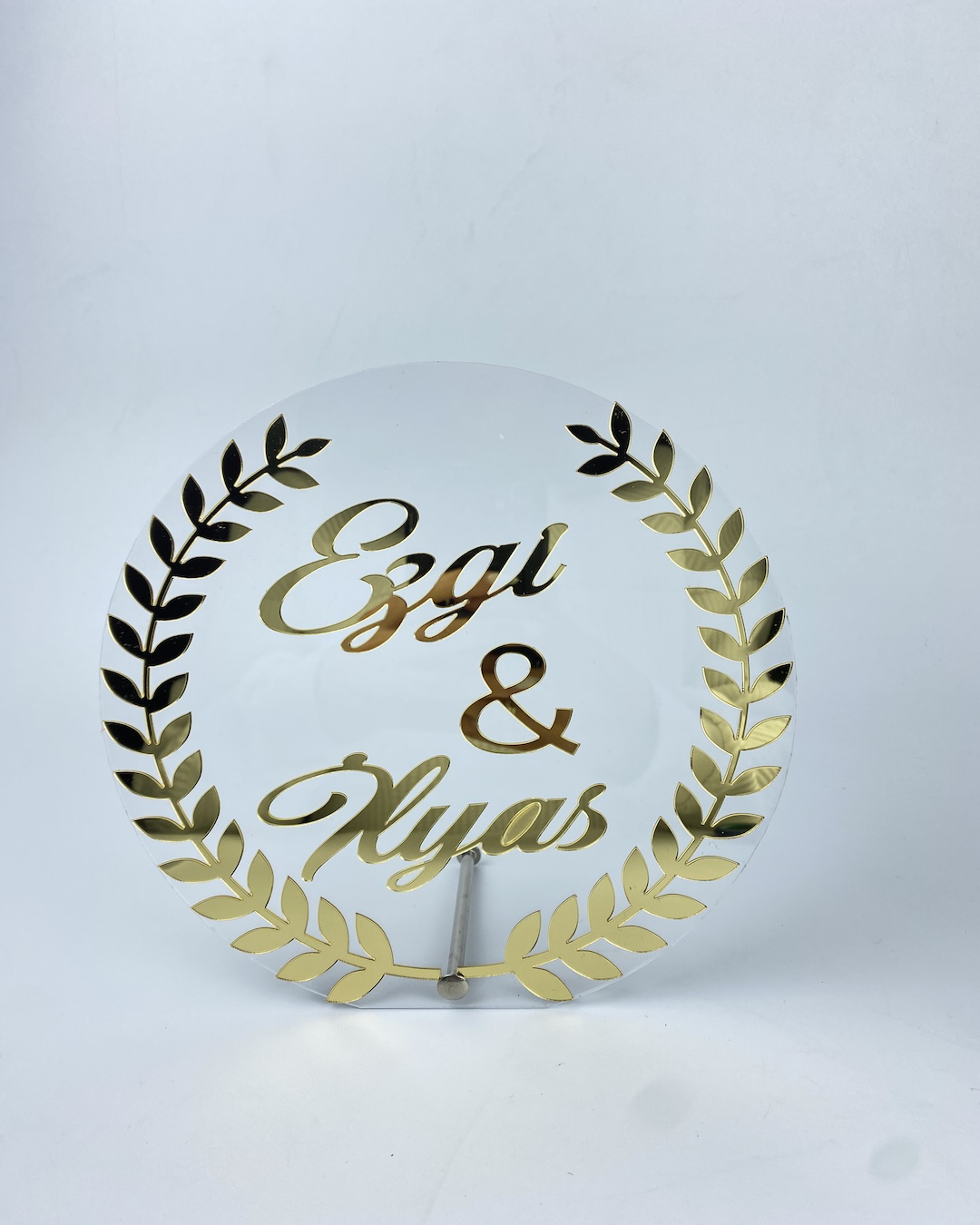 Nest Yapraklı Pleksi İsimlik Nest Yapraklı Pleksi İsimlik