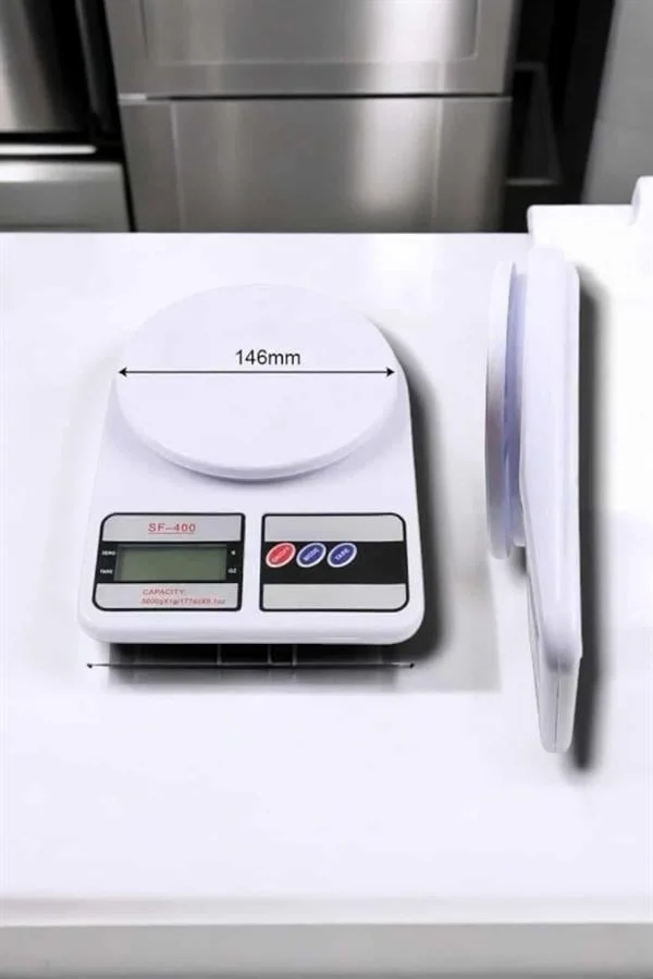 Net LCD Ekran ve Otomatik Kapanma Özelliği ile Uzun Ömürlü Dijital Mutfak Tartısı