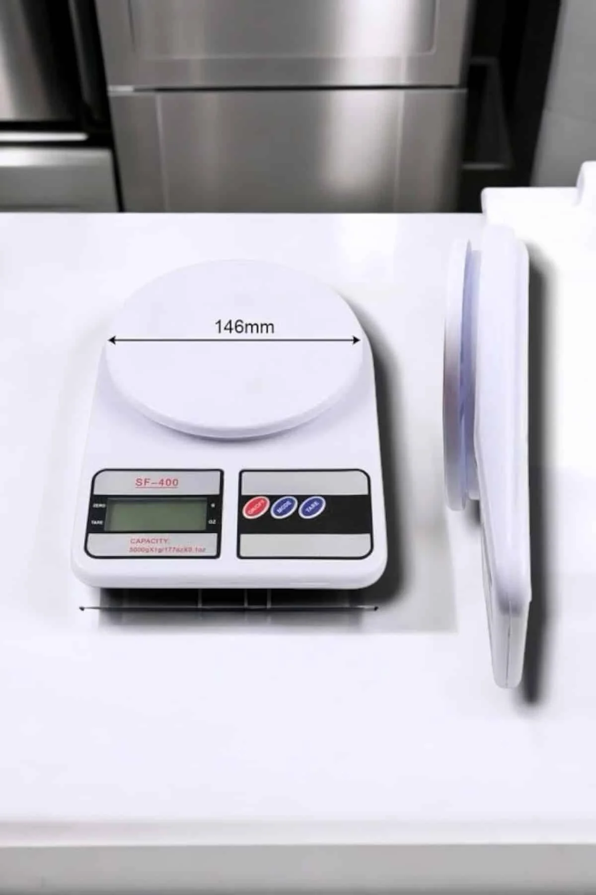 Net LCD Ekran ve Otomatik Kapanma Özelliği ile Uzun Ömürlü Dijital Mutfak Tartısı