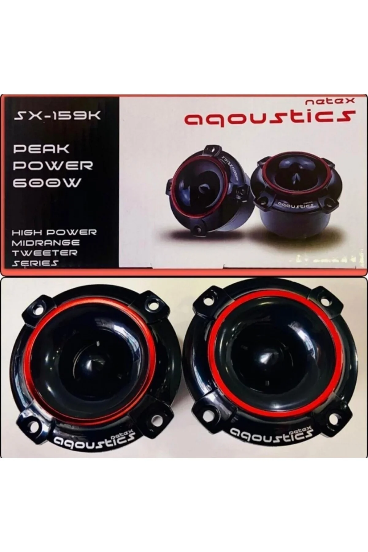 NETEX SX-159 DOM TWEETER KIRMIZI
