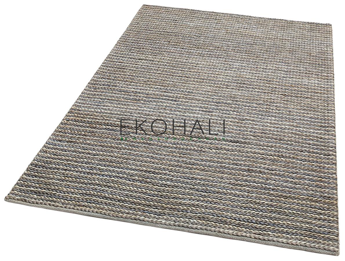 Netra Koleksiyonu Jüt ile üretilen el dokuma sisal kilim C-1512 N