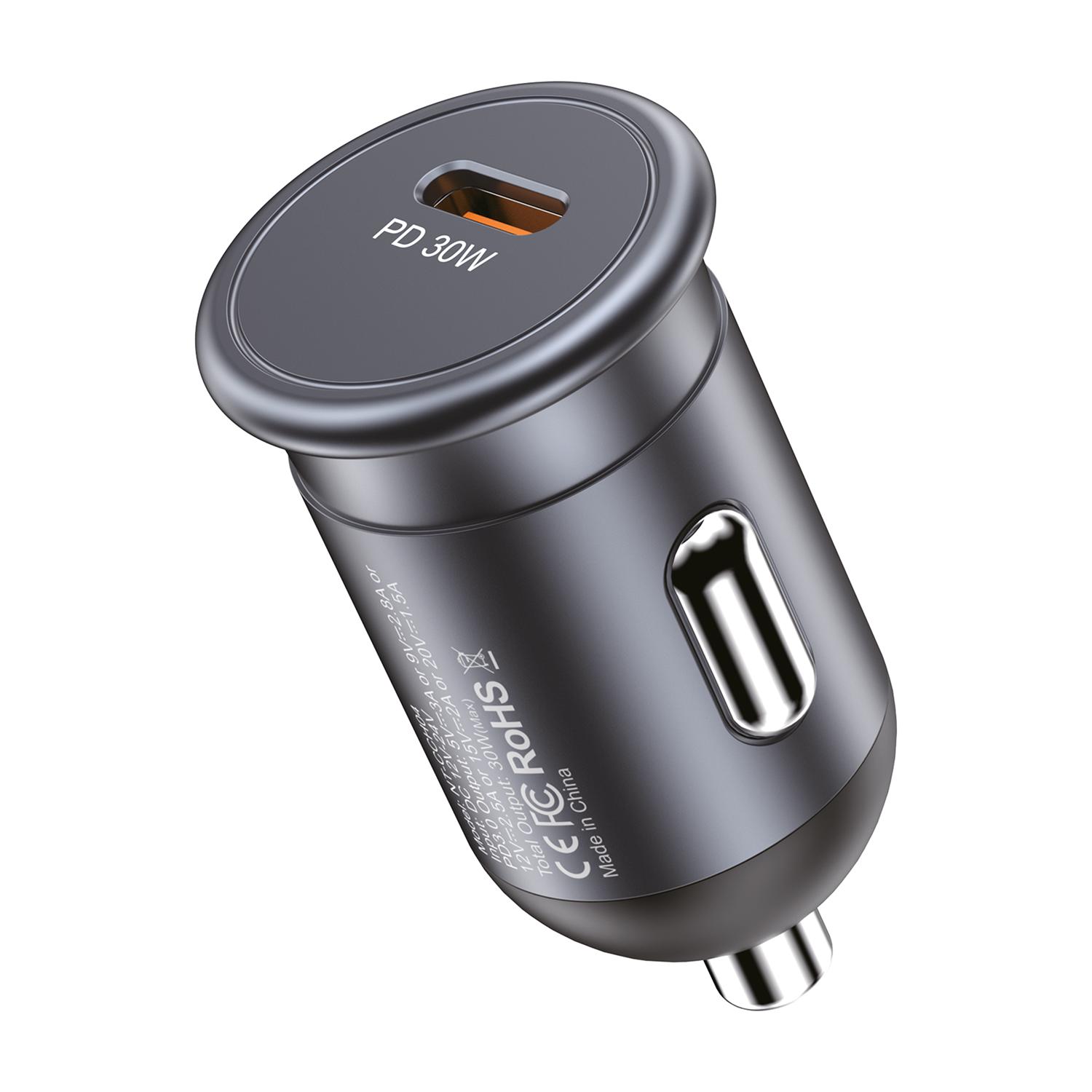 Nettech NT-CCH04 Type-C Pd 30W 1 Çıkışlı Araç Şarj Aleti Siyah Nettech NT-CCH04 Type-C Pd 30W 1 Çıkışlı Araç Şarj Aleti Siyah