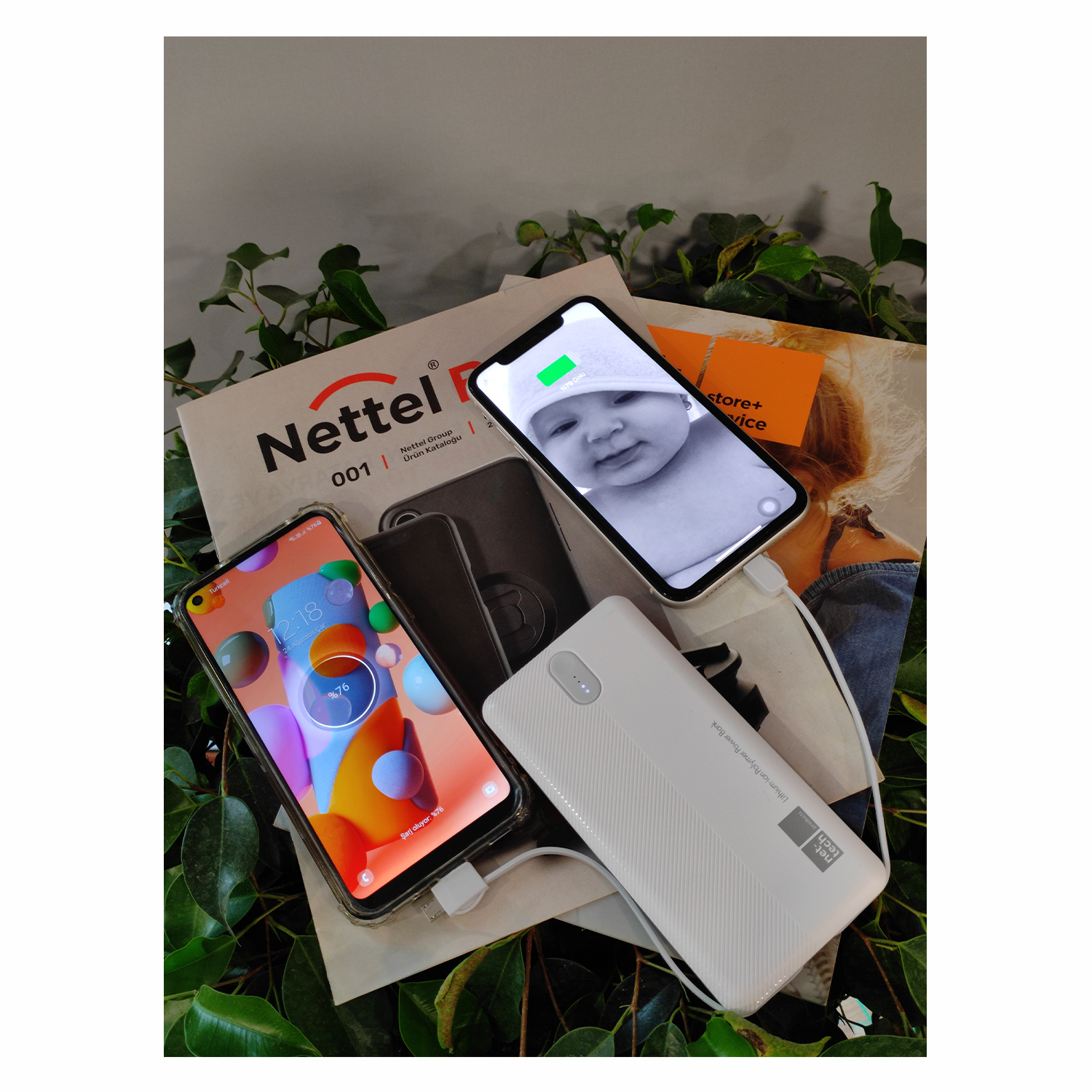 Nettech Nt-Pw08 1 Çıkışlı 10000 Mah Powerbank Nettech Nt-Pw08 1 Çıkışlı 10000 Mah Powerbank