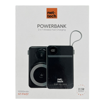Nettech NT-PW37 QC3.0 22.5W 10000 MAh Magsafe Powerbank (Gri) Nettech NT-PW37 QC3.0 22.5W 10000 MAh Magsafe Powerbank (Gri)
