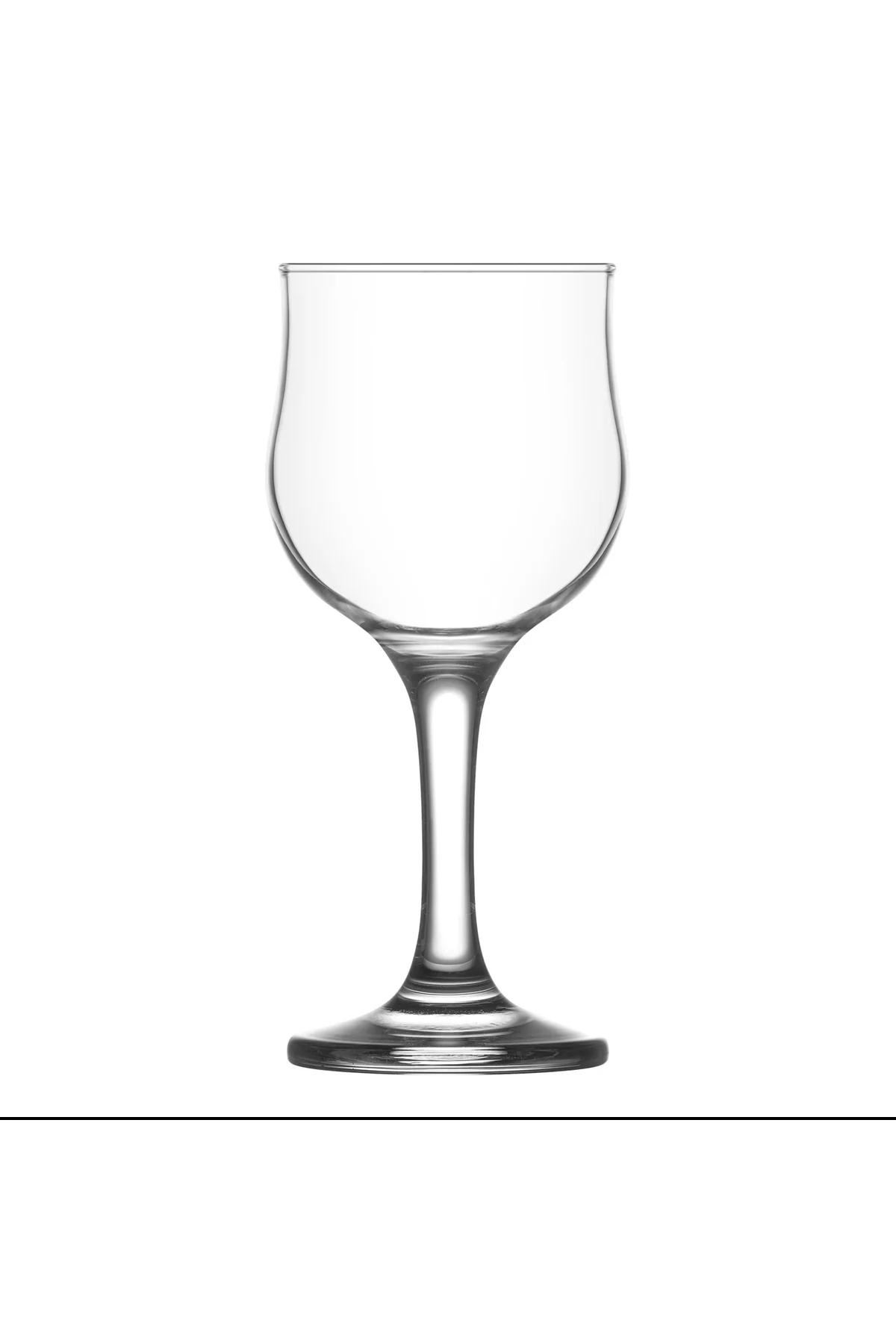 Nevakar Cam Beyaz Şarap Kadehi 6'lı 200 ml Ayaklı (Meşrubat/Su Ba