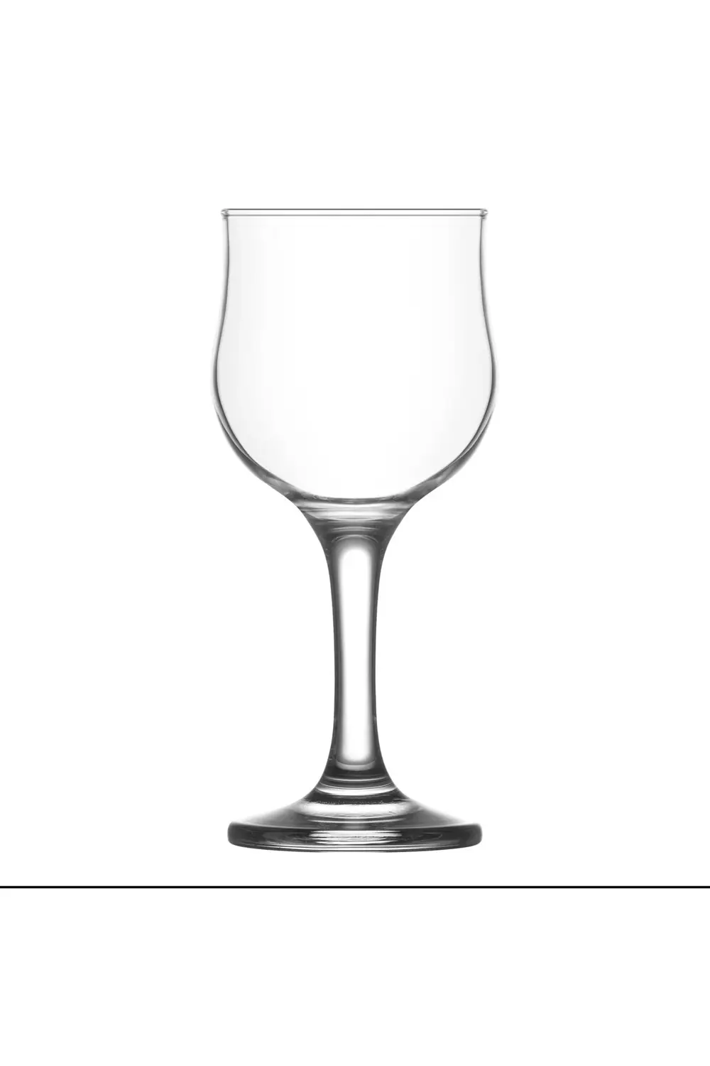 Nevakar Cam Beyaz Şarap Kadehi 6'lı 200 ml Ayaklı (Meşrubat/Su Ba