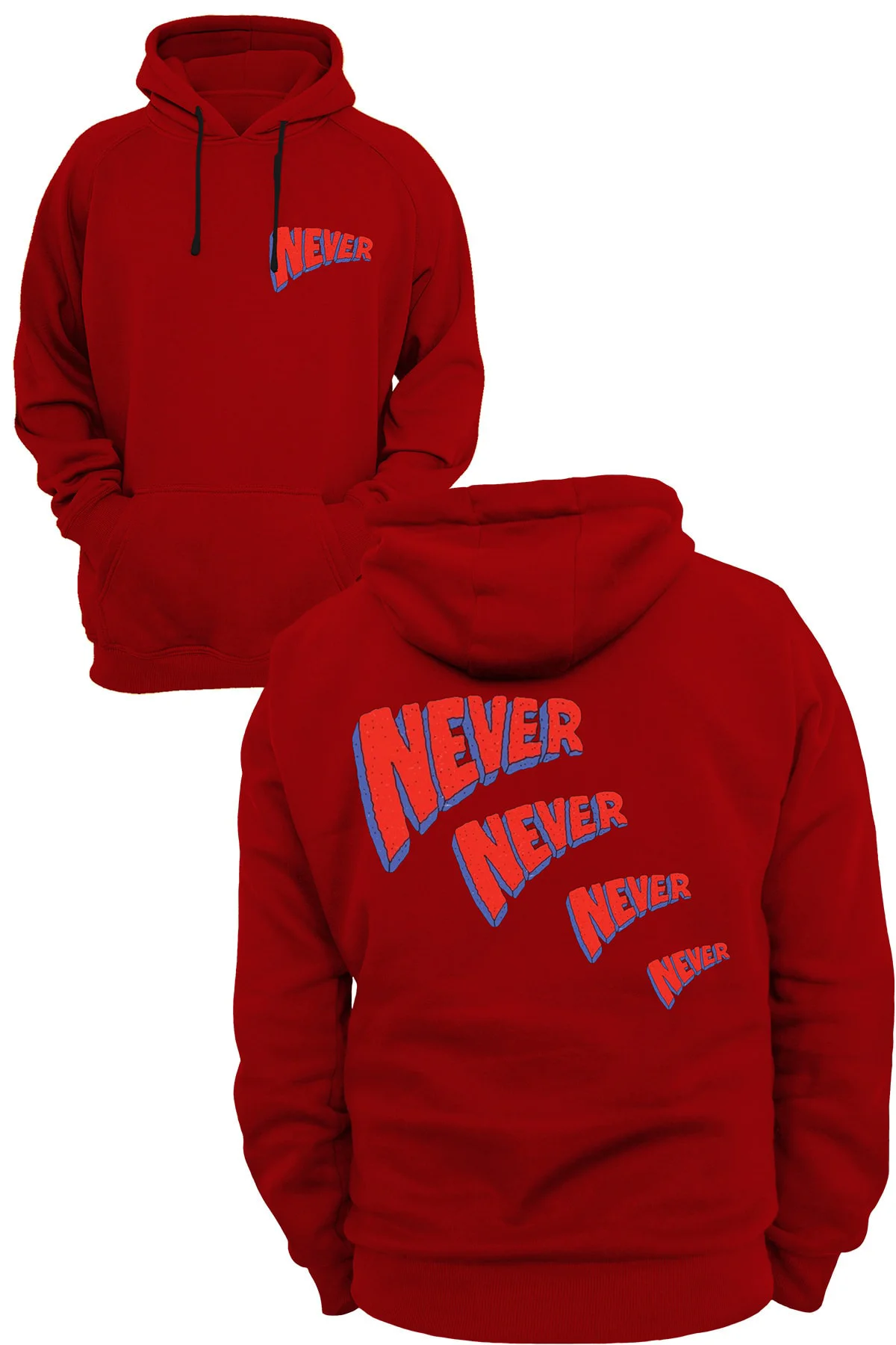 Never Baskılı 3 Ipl. Şardonlu %100 Pamuk, Içi Polar, Çok Kalın Sweatshirt Never Baskılı 3 Ipl. Şardonlu %100 Pamuk, Içi Polar, Çok Kalın Sweatshirt
