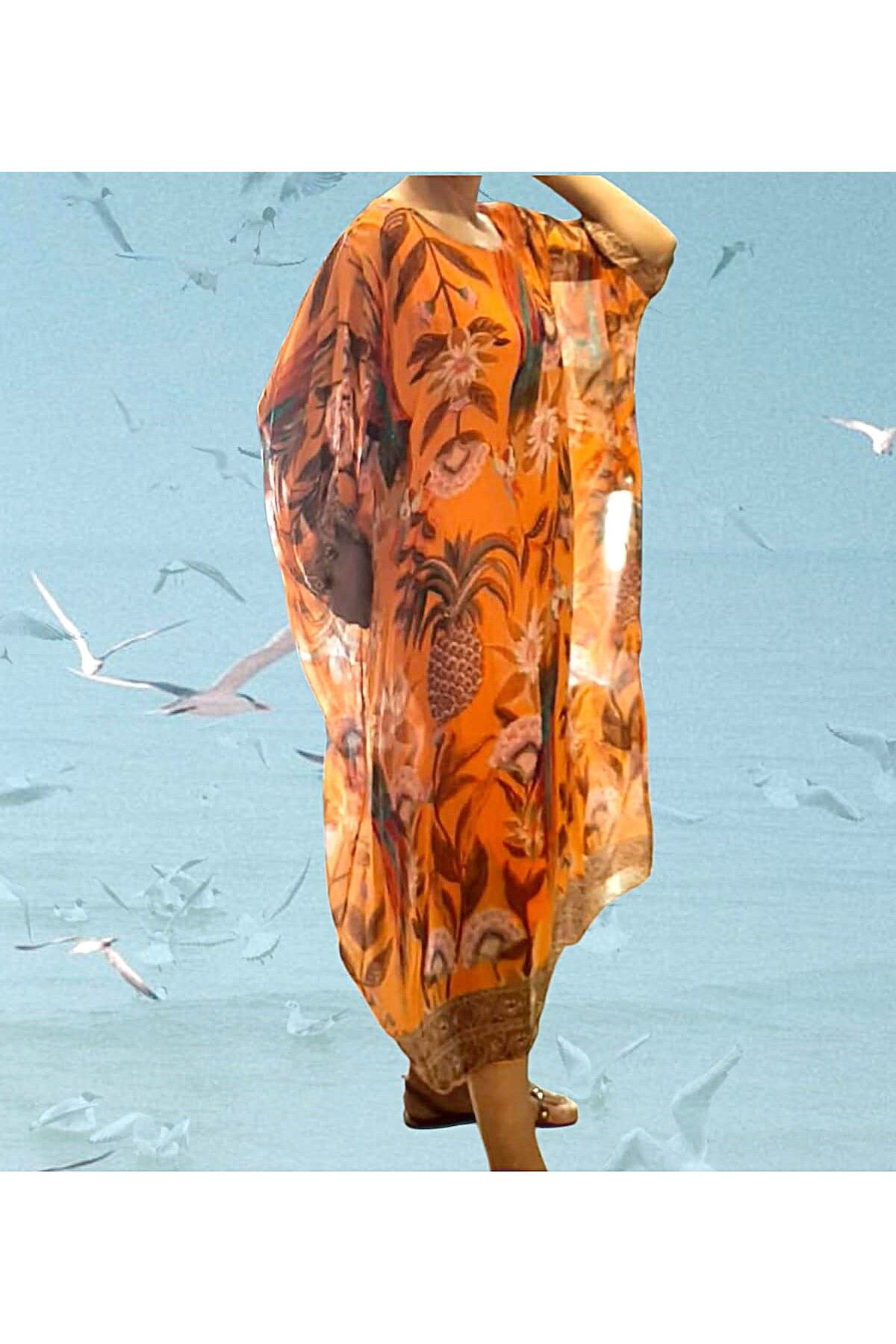 New Collection Salaş İpek Elbise