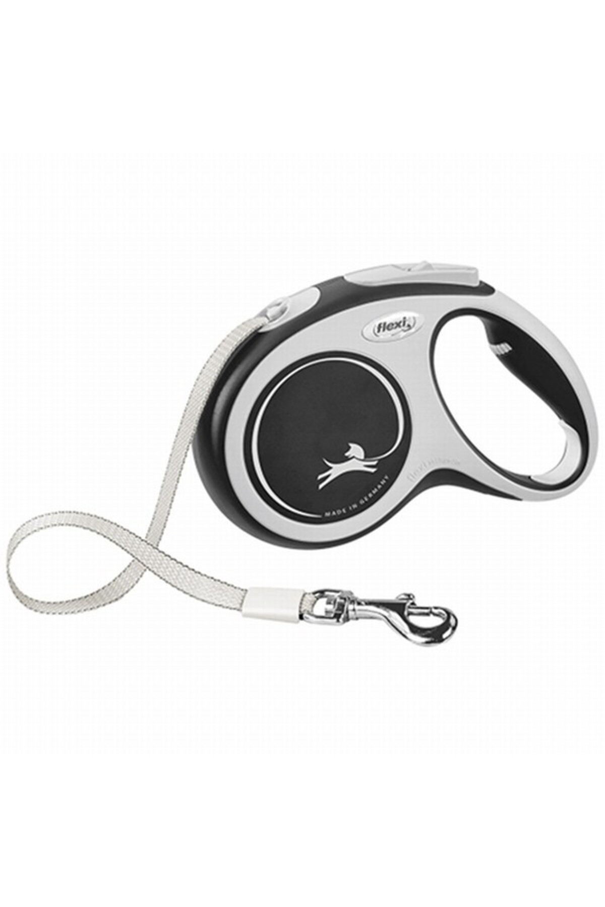 New Comfort Otomatik Şerit Köpek Gezdirme Tasması Small 5 Mt Siya