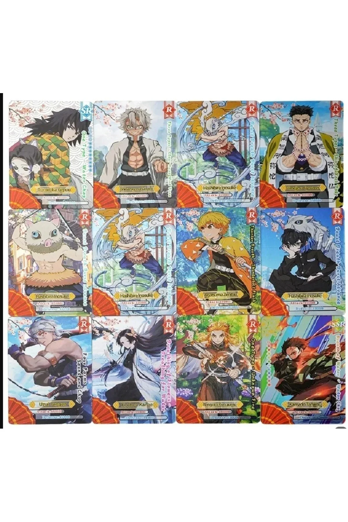 New Flash Demon Slayer English Trading Card TCG