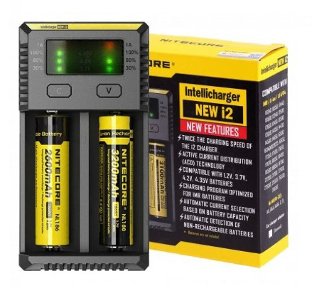 New İ2 İntelli Charger Li-ion / NI-CD / NI-MH Pil Şarj Cihazı New İ2 İntelli Charger Li-ion / NI-CD / NI-MH Pil Şarj Cihazı