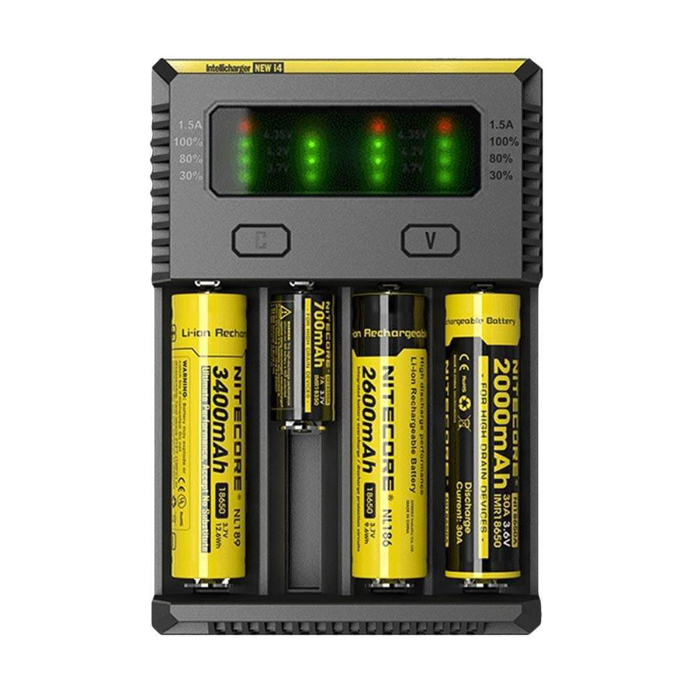 New İ4 İntelli Charger Li-ion / NI-CD / NI-MH Pil Şarj Cihazı New İ4 İntelli Charger Li-ion / NI-CD / NI-MH Pil Şarj Cihazı