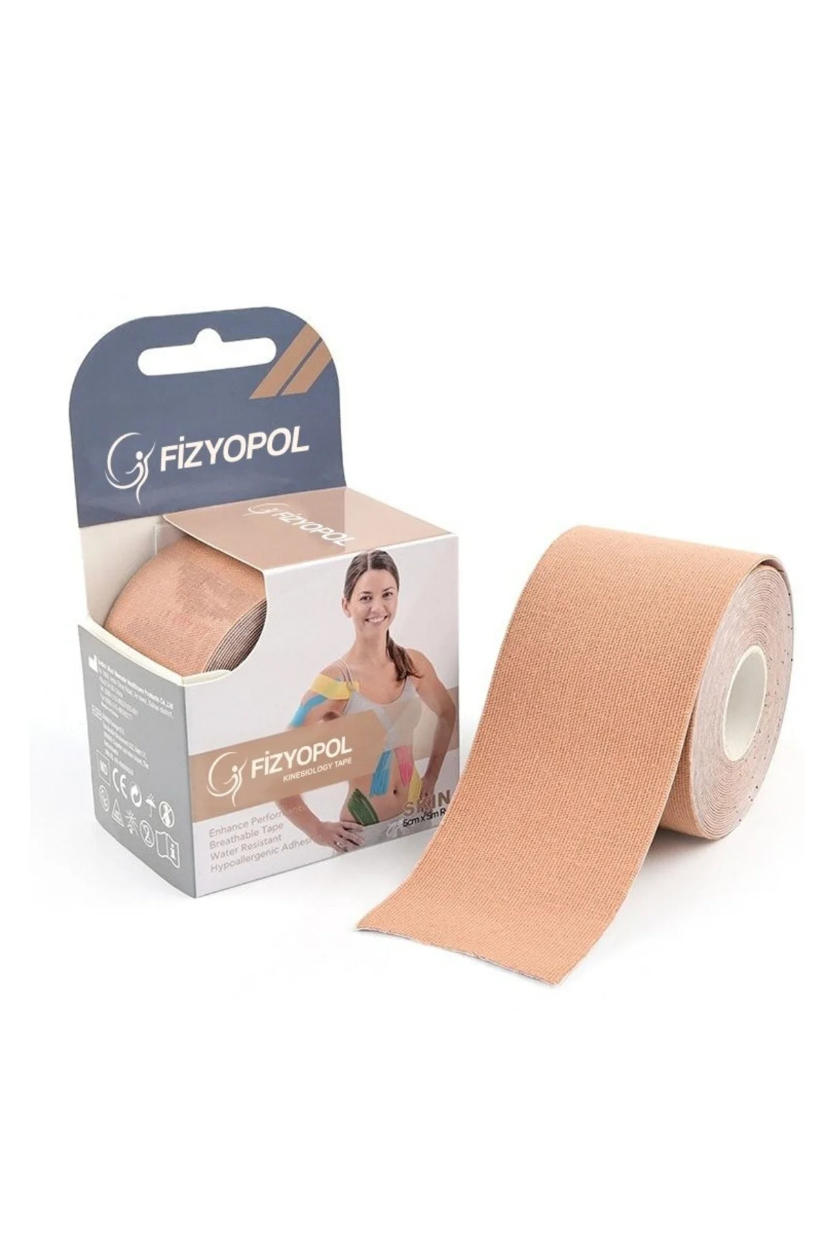 New Product Kinezyo Tape Band 5 Metre X 5 Cm Ten Rengi, Kinesio Sporcu Bandı New Product Kinezyo Tape Band 5 Metre X 5 Cm Ten Rengi, Kinesio Sporcu Bandı