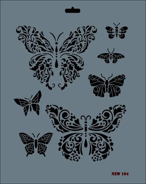 New Seri N-104 Stencil 35x25 cm Fiyatı, Yorumları ve Özellikleri