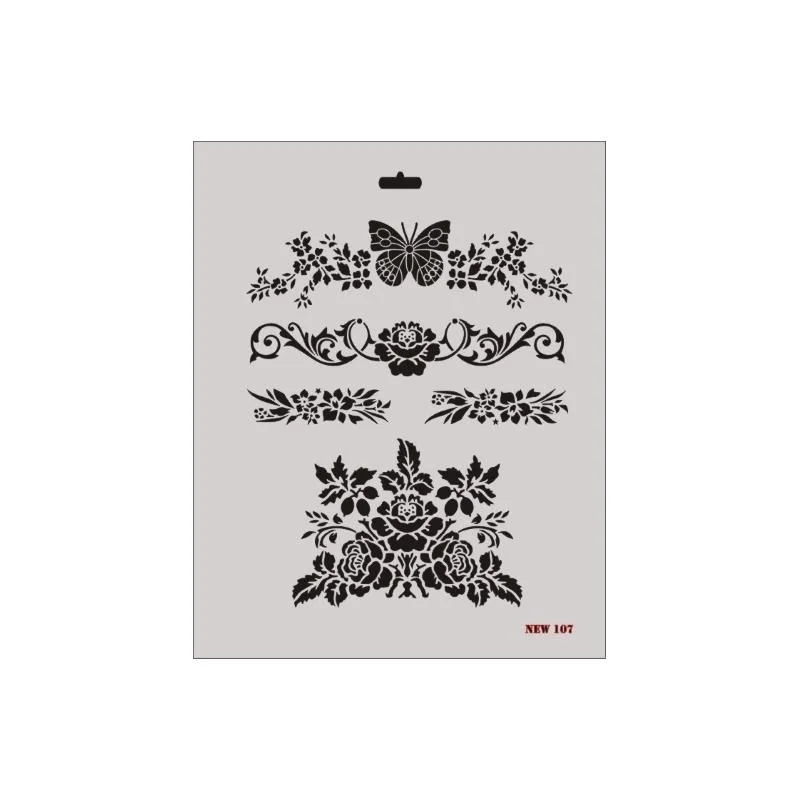 New Seri N-107 Stencil 35x25 cm Fiyatı, Yorumları ve Özellikleri