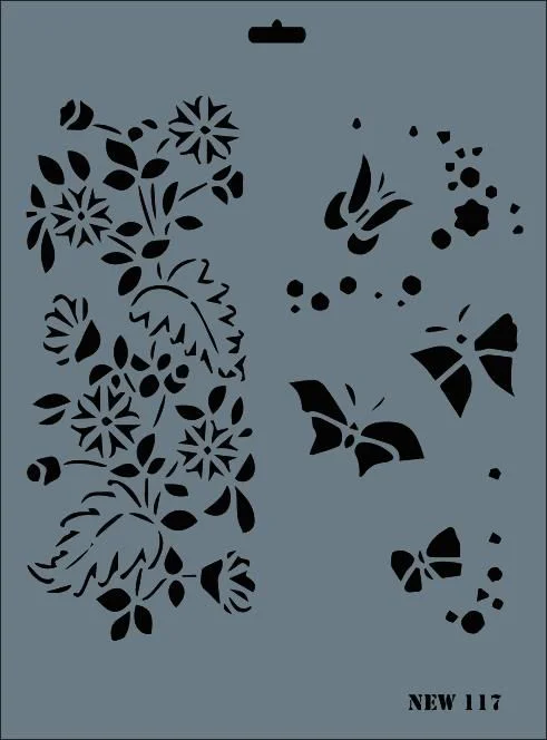 New Seri N-117 Stencil 35x25 cm Fiyatı, Yorumları ve Özellikleri