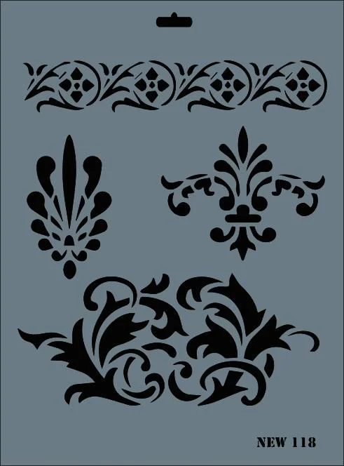 New Seri N-118 Stencil 35x25 cm Fiyatı, Yorumları ve Özellikleri