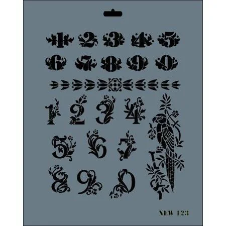 New Seri N-123 Stencil 35x25 cm Fiyatı, Yorumları ve Özellikleri